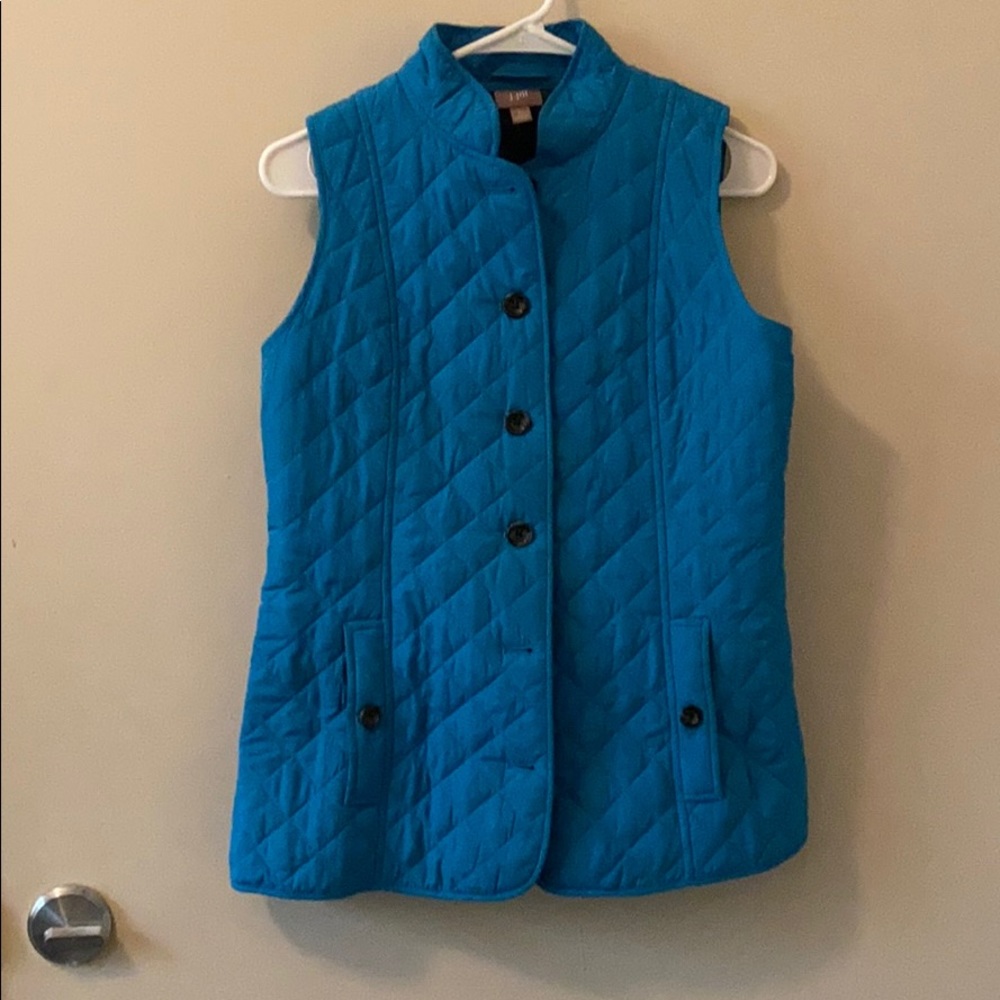 J Jill puffy vest